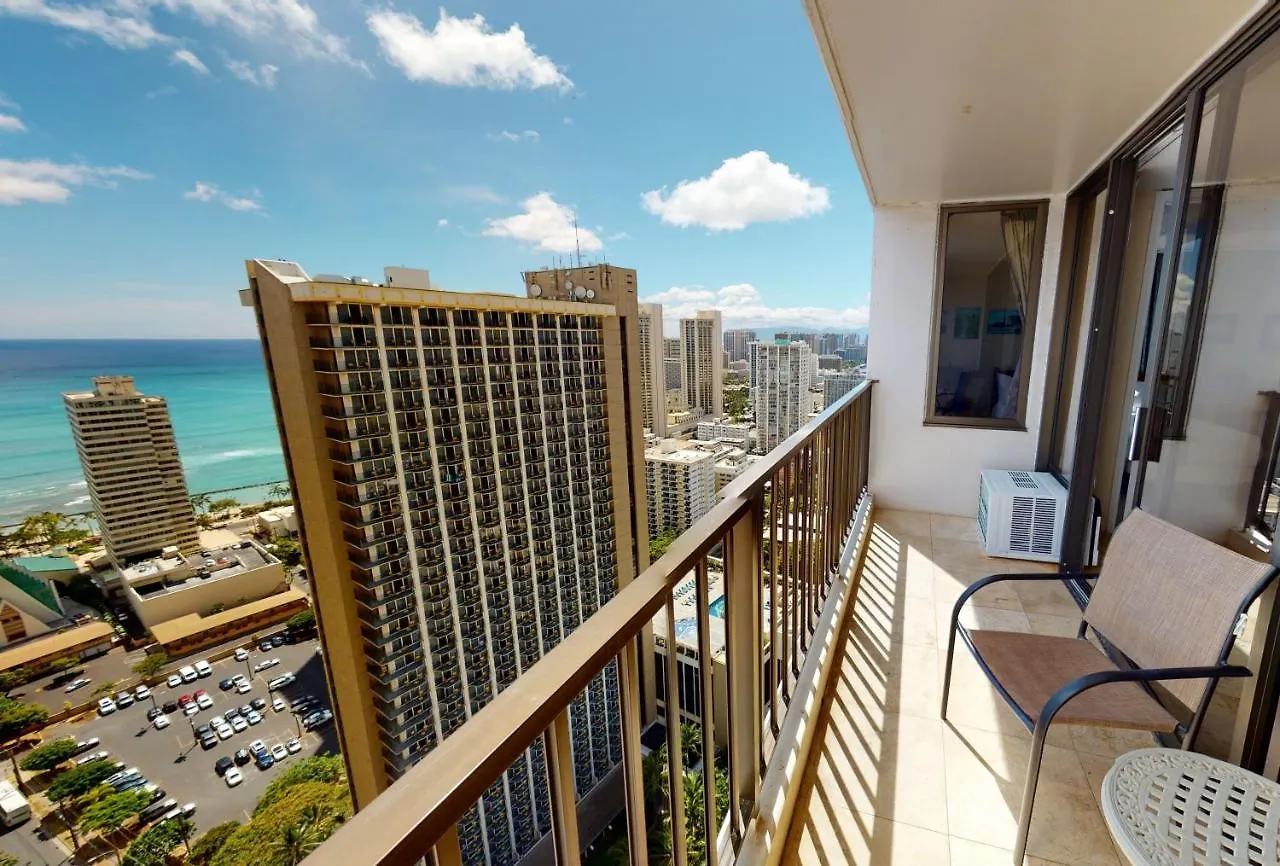 Sea View Condos At The Waikiki Banyan - Free Parking! Honolulu Apartament
